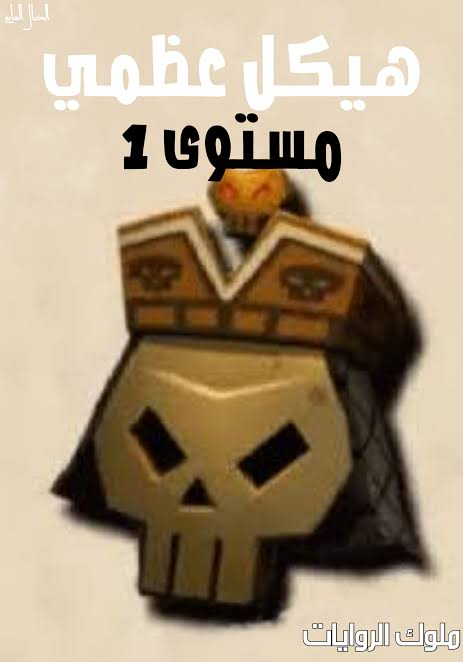 هيكل عظمي مستوى واحد هيكل عظمي مستوى واحد