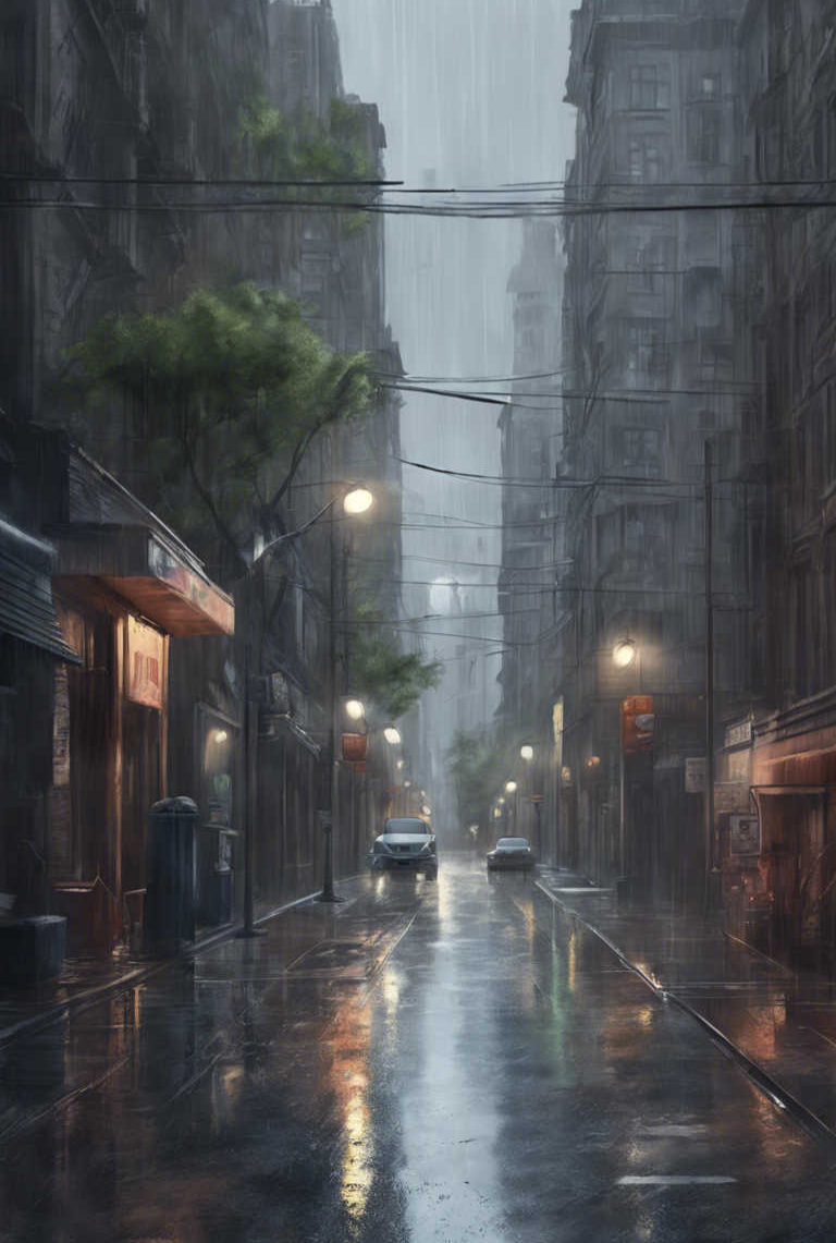 سعادة قلب تحت الأمطار 2